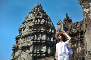 Bayon Temple Ankor Wat Cambodia