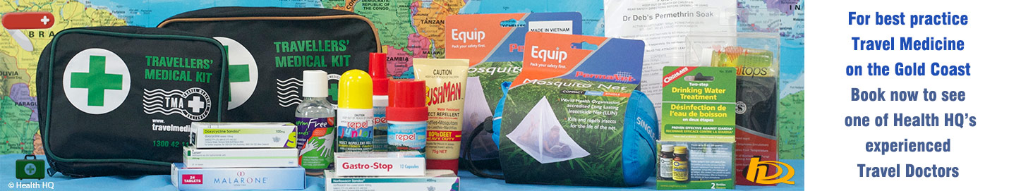 Travel kits for every health issue that may arise on your adventures overseas